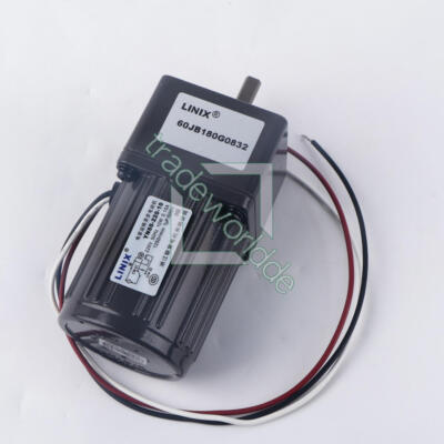 1PC NEW LINIX Gear Reducer Motor YN60-220-10 60JB180G0832=60JB180G08