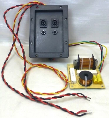 LASE Replacement Crossover for Peavey SP4 Dual 15" 3-Way Speaker w/ Speakon 1/4" Jack