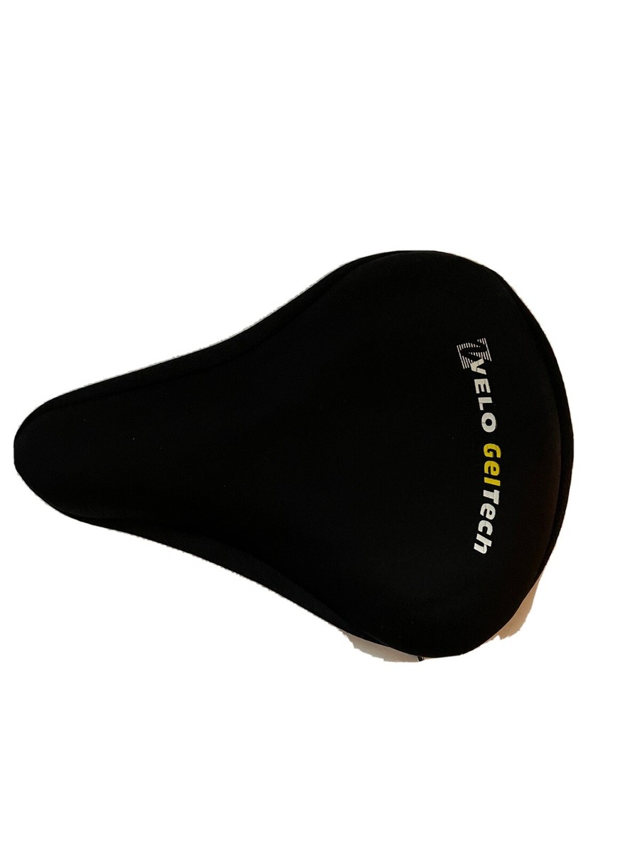 Velo GelTech bicycle seat cover black/ Secure On With An