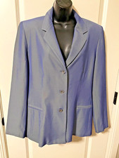 STUNNING GARFIELD AND MARKS 12 BLAZER SUIT JACKET PURPLE SHIMMER PARTY WORK