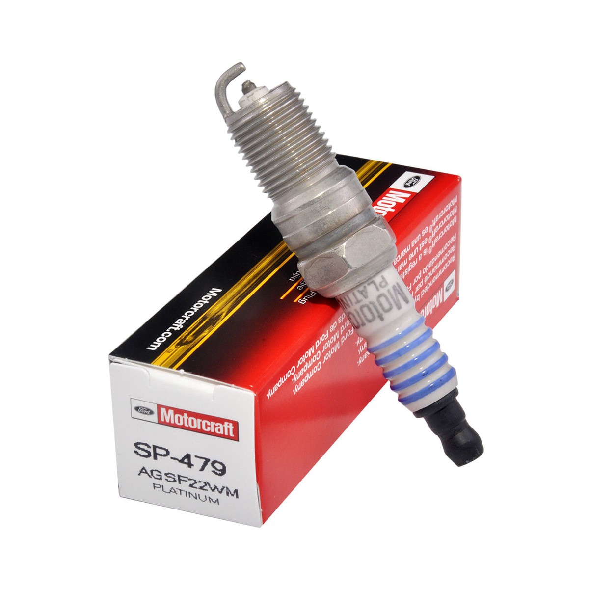 Set of 8 OEM FORD Motorcraft SP479X Spark Plugs AGSF22WM Platinum