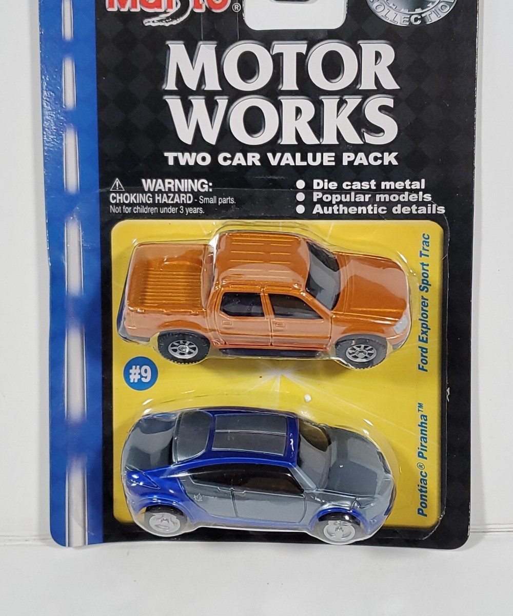 MAISTO - MOTOR WORKS Two Car Value Pack 