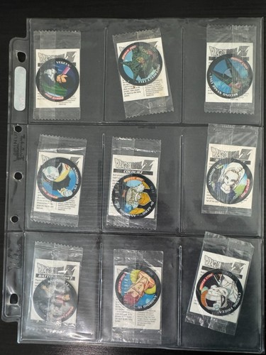 2000 Dragon Ball Z Dizk | Complete Face Up Sealed Set 40/40 | DBZ Tazo | S1 - Picture 6 of 11
