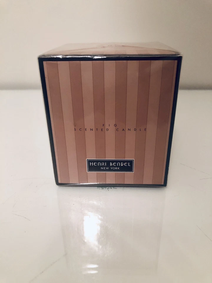 HENRI BENDEL FIG CANDLE GLASS 9.4 OZ DISCONTINUED & RARE NIB NEW & SEALED - Image 4 of 4