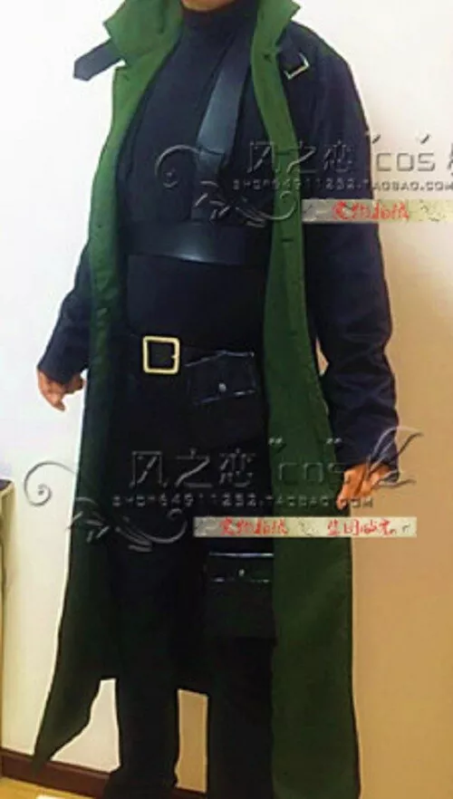 Darker Than Black Hei Cosplay Trench Coat