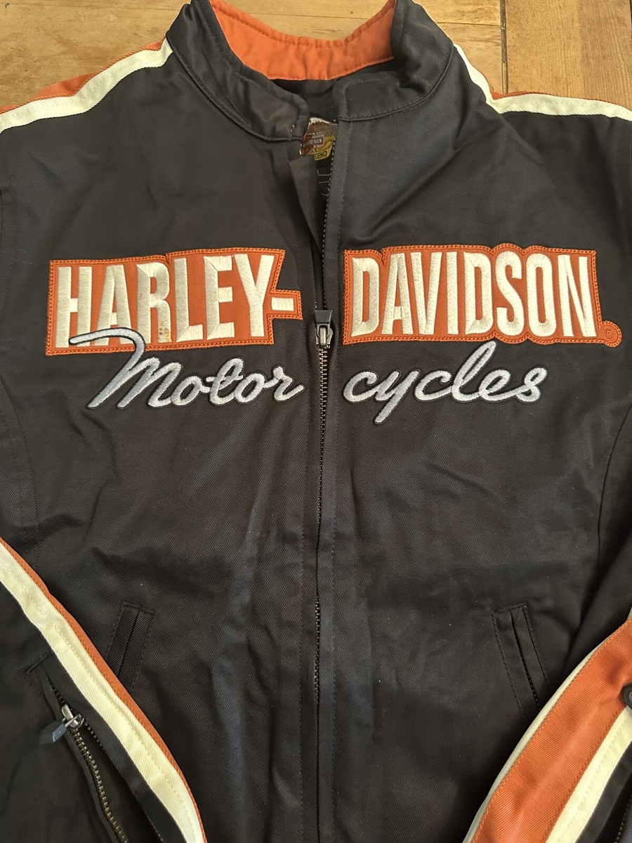 UN3D.♡SHORT LEATHER RIDERS 38 Harley Davidson RN 103819 CA 03402 Black Leather Jacket Size