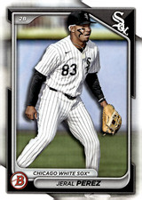 2024 Bowman Draft - #BD-154 Jeral Perez White Sox