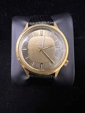 Bulova Accutron Gold-Tone Dress Watch – Iconic Tuning Fork Movement