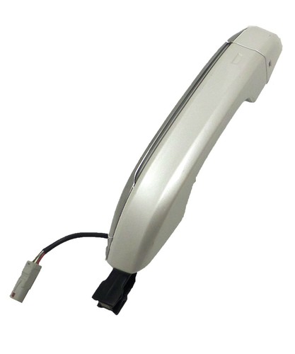 84943106 Led Front Driver Side Door Handle Empire Beige Metal Cadillac Escalade - Picture 3 of 12