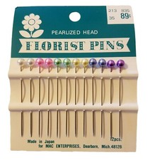 144 piezas ramilletes ramilletes artesanales cabeza redonda perlada pastel multicolor 2"