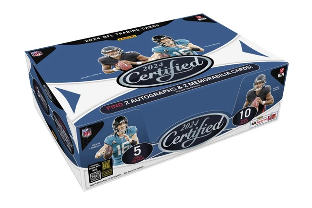 2024 Panini Certified Football Hobby Box (&)