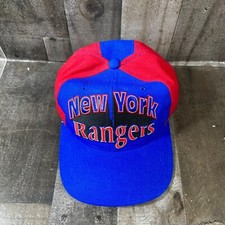 New York Rangers Mens Vintage Ajd 90s Snapback hat Nhl Hockey
