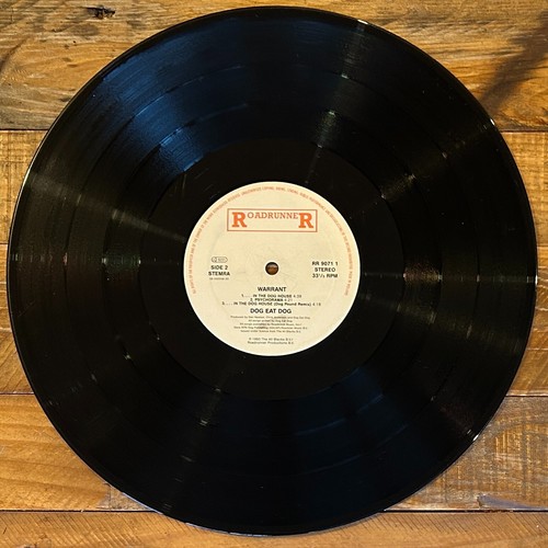 DOG EAT DOG WARRANT 1993 1ST PRESS 12" VINYL RECORD (All Boro Kings Play Games) - Picture 5 of 6