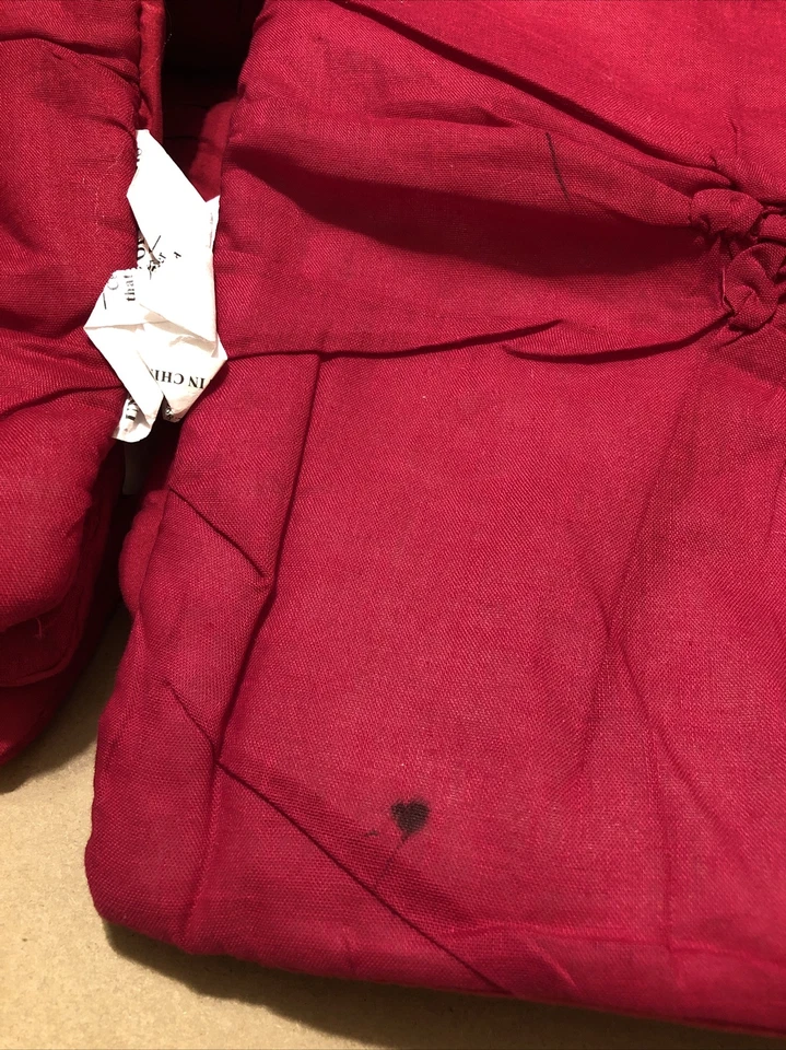 Xhilaration 2 Standard Sham Pink Anudado Foto 4 de 4