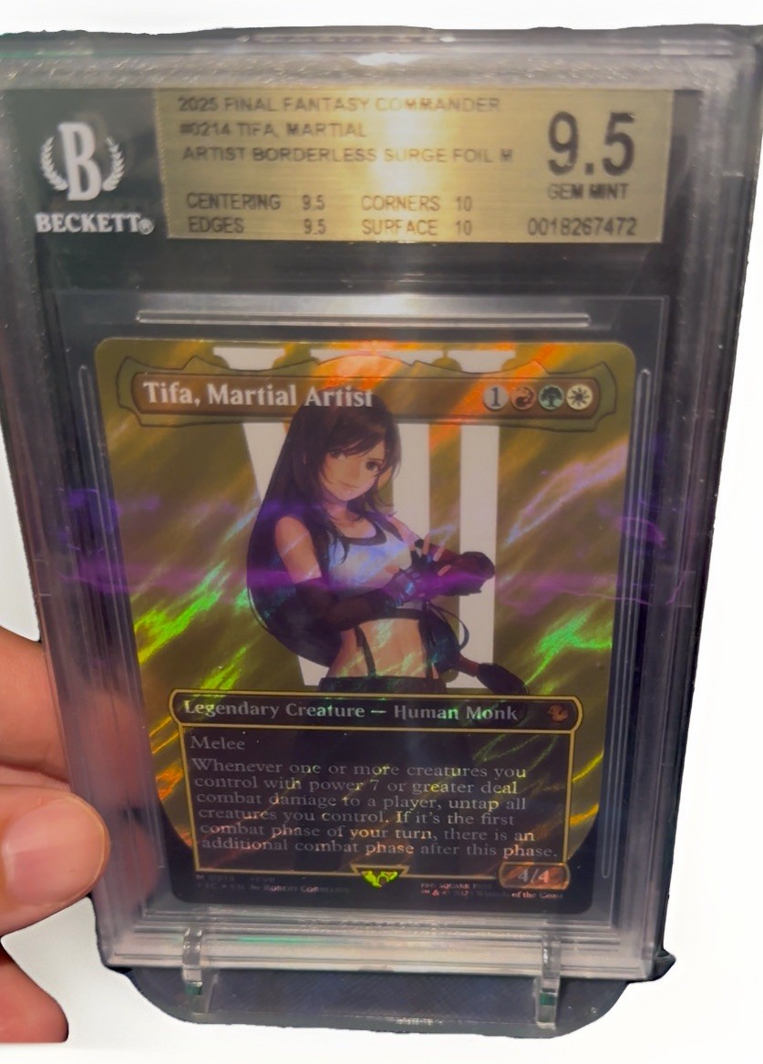 格闘家、ティファ/Tifa, Martial Artist サージfoil ff 格闘家、ティファ Tifa, Martial Artistサージfoil 英語版