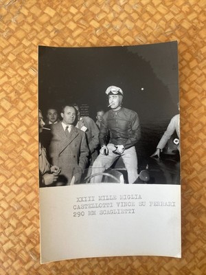 FERRARI THOUSAND MILES XXIII WINS ON FERRARI 290 - PHOTO SIZE 15X10