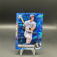 2022 Bowman 1st Chrome Sapphire Colson Montgomery #BCP-71 White Sox