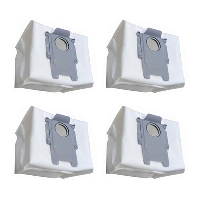 4PCS Dust Bag For XiaoMi Roborock S7 MaxV Ultra/Q5+/Q7+/T8 Robot Vacuum Cleaner