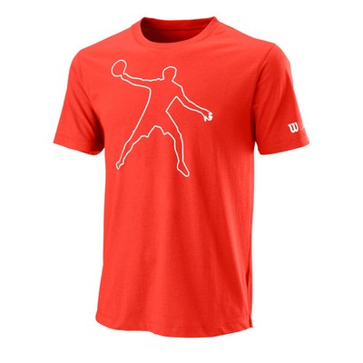 Wilson Bela Tech Ii T-Shirt Herren orange