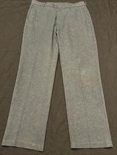 VTG 70s Men  s Levi  s Action Slacks Polyester Pants Zip 35x31.5 B1