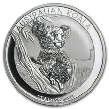UK 1oz solid 99.99% silver coin 2021 Kangaroo, Perth Mint, Uncirculated