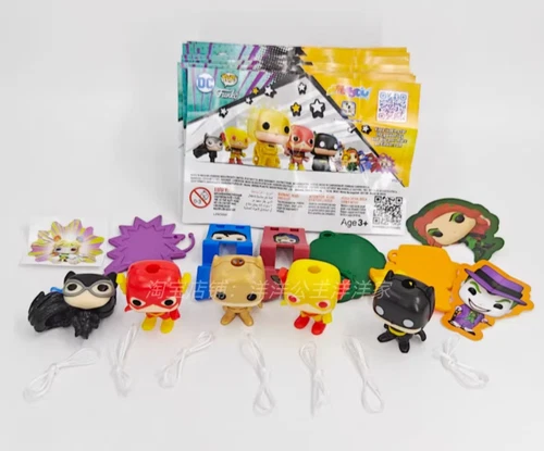 Complete Set DC Funko Kinder Joy India 2025 V3 Gold Batman 10 BPZ