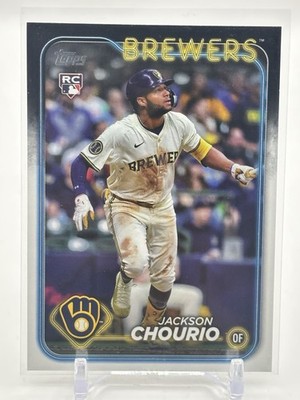 Jackson Chourio US240 RC Baseball 2024 Topps Update Milwaukee Brewers