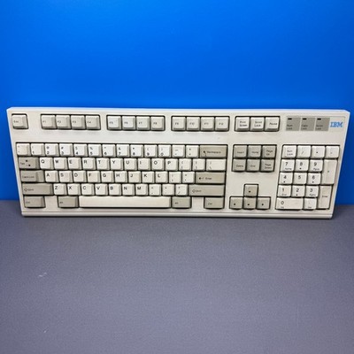 IBM 1395300 M2 MECHANICAL CLICKY KEYBOARD VINTAGE BROKEN DEFECTIVE PARTS