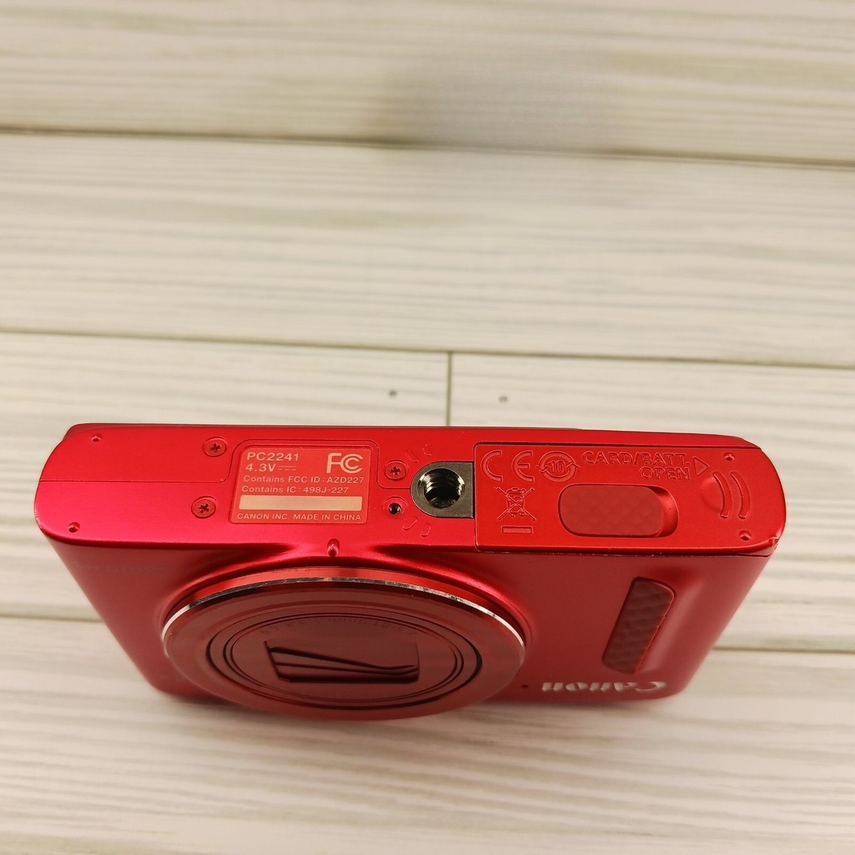 Canon PowerShot SX610 HS RED 20.2MP Digital Camera SD card Charger