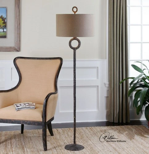 Uttermost - One Light Floor Lamp - Lamps - Ferro - 1 Light Floor Lamp - Picture 3 of 4