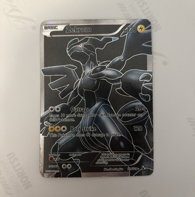 Pokemon Company Zekrom 114/114 Black & White Full Art Holo Ultra Rare Eng 2011