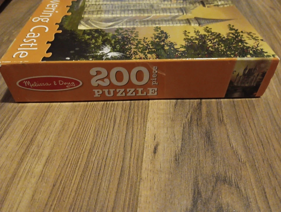 Melissa & Doug "TOWERING CASTLE" 200 Pc Puzzle 13" X 19" Complete Very Good+ - Image 4 of 4