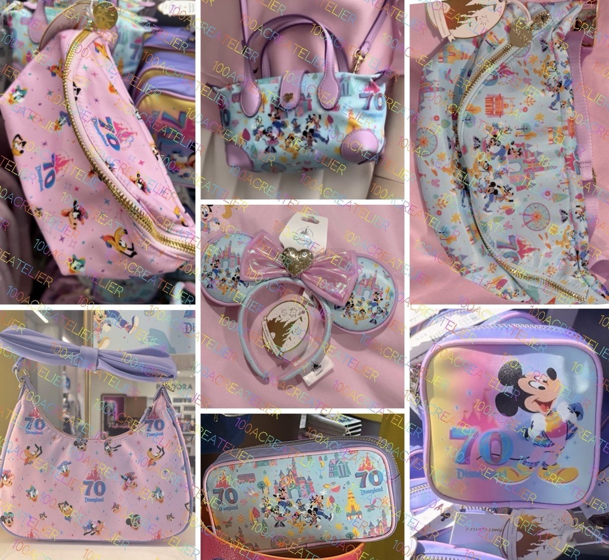 New 2025 Disneyland 70th Anniversary Stoney Clover Lane Bag *All