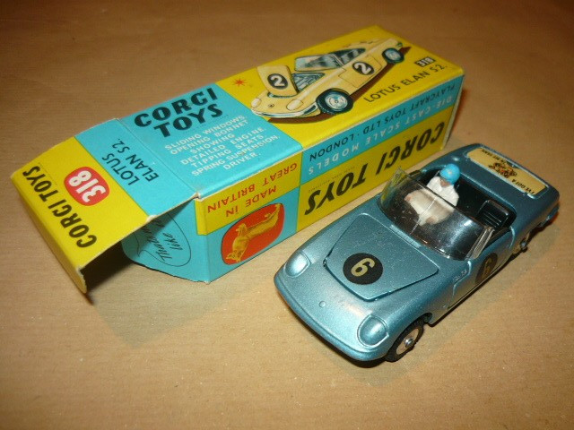 Corgi 318, Lotus Elan S2 - Free Price Guide & Review