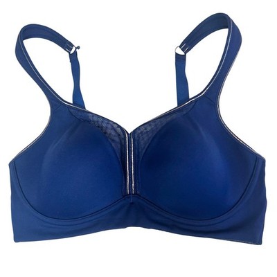 Simone Perele Harmony High Impact UW Underwire Sports Bra Navy Blue Size 32E