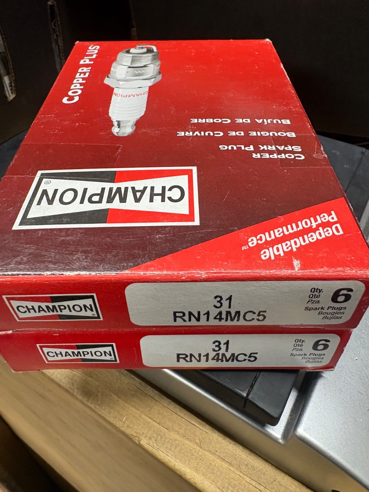 Champion Spark Plug RN14MC5 Copper Plus Pack of 12 Plugs Bujias  New In Box 
