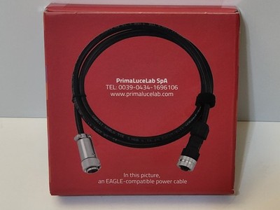 PRIMALUCELAB EAGLE-COMPATIBLE POWER CABLE WITH 5.5 - 2.1 CONNECTOR & LOCK SCREWS