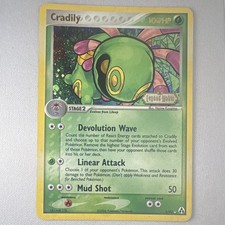 Pokémon TCG Cradily 3/92 EX Legend Maker (STAMPED) Holo Rare Stage 2 EN 2006 on eBay