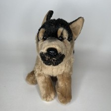 Toys R Us Brown German Shepard Puppy Dog Plush 10" Stuffed Animal