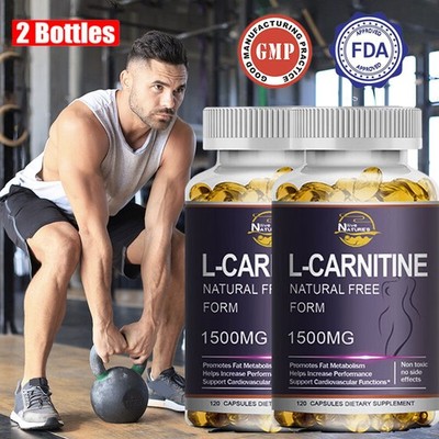 L-Carnitine 1500mg Fat Burner Weight Loss   Metabolism, Energy & Weight Support
