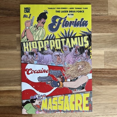 Florida Hippopotamus Cocaine Massacre #1 Cover A James Edward Clark (NM/NM+)