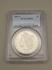 1881-S $1 Morgan Silver Dollar PCGS MS63