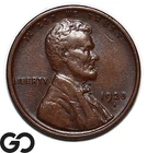 1920-D Lincoln Cent Wheat Penny, Choice AU