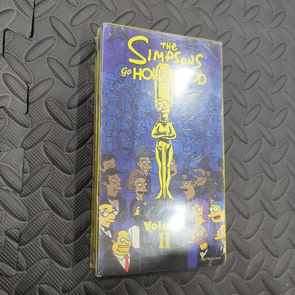 The Simpsons Go Hollywood Volume 2 II (VHS Tape 1999) Animated Comedy - Image 2 of 4