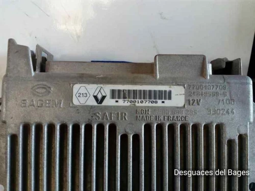 7700107708 Centralina Motore per RENAULT CLIO I FASE I / II (B/C57) * 99888 - Foto 3 di 3