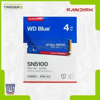 ** WDS400T5B0E SanDisk WD Blue SN5100 4TB PCIe 4.0 NVMe M.2 2280 SSD **