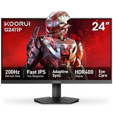 24" FHD 200Hz IPS Gaming Monitor 1ms HDR400 DP HDMI Adaptive Sync