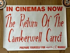 Withnail And I - original 1986 promotional film poster. Hand Made Films.