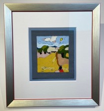 Klaus Fußmann - 35 x 39 cm - Landschaft bei Goldhöft