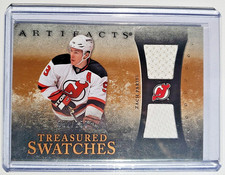 082/150  2010-11  ARTIFACTS HOCKEY  TREASURED SWATCHES ZACH PARISE. N.J..Devils.